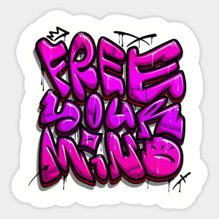 Free your mind Sticker